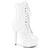 Pleaser - DELIGHT1020 Bottes de plateforme - Blanc Product image